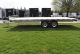 101" x 16' Enbeck Tandem Axle Aluminum Deck Over Trailer 5 Ton Speedway Trailers Guelph Cambridge Kitchener Ontario Canada