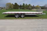 101" x 16' Enbeck Tandem Axle Aluminum Deck Over Trailer 5 Ton Speedway Trailers Guelph Cambridge Kitchener Ontario Canada