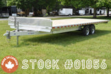 101" x 24' Enbeck Tandem Axle Aluminum 5 Ton Deck Over Trailer w/ Stake Pockets (2025)