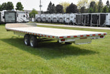 101" x 24' Enbeck Tandem Axle Aluminum 5 Ton Deck Over Trailer w/ Stake Pockets (2025)