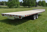 101" x 24' Enbeck Tandem Axle Aluminum 5 Ton Deck Over Trailer w/ Stake Pockets (2025)