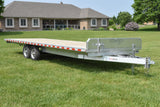 101" x 24' Enbeck Tandem Axle Aluminum 5 Ton Deck Over Trailer w/ Stake Pockets (2025)
