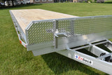 101" x 24' Enbeck Tandem Axle Aluminum 5 Ton Deck Over Trailer w/ Stake Pockets (2025)