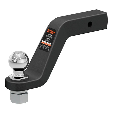 CURT Loaded Forged Ball Mount with 2-5/16" Ball (2" Shank, 15,000 lbs, 6" Drop)