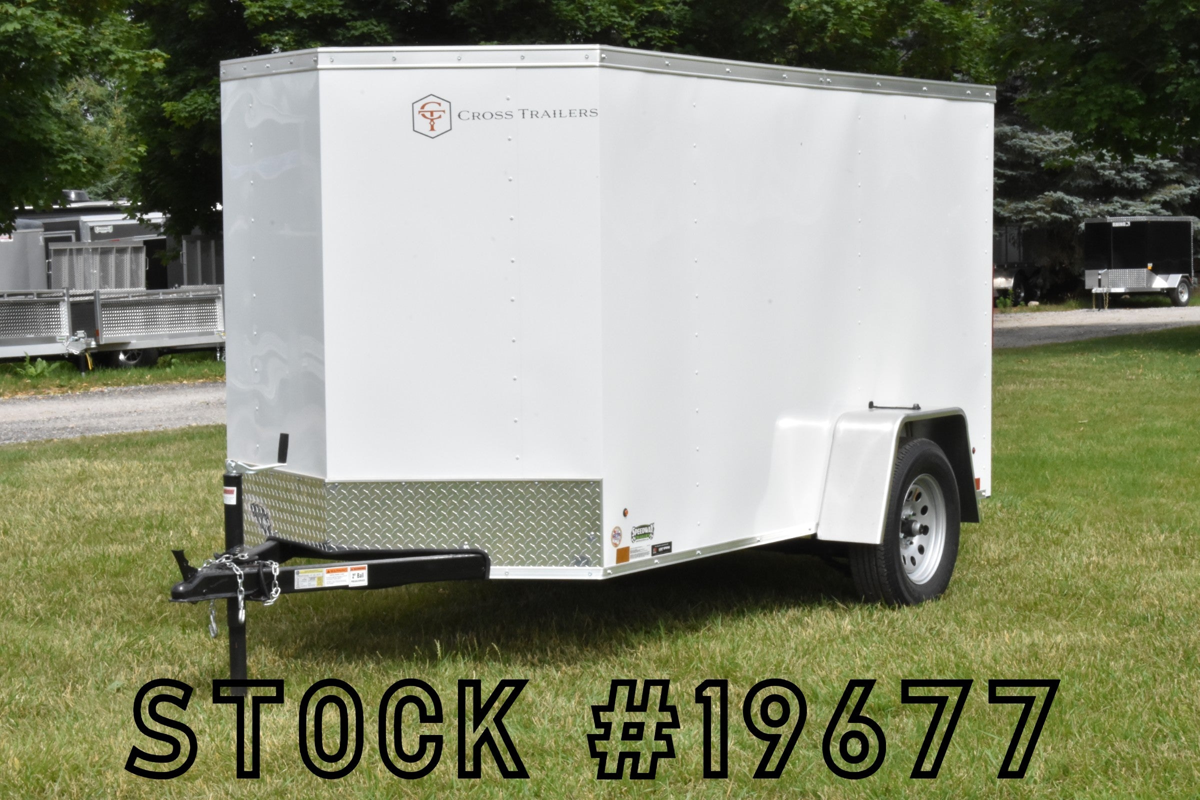 5' x 10' Cross Beta Series Single Axle Enclosed Cargo Trailer Speedway Trailers Guelph Cambridge Kitchener Ontario Canada