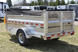5' x 10' Enbeck Single Axle 2.5 Ton Aluminum Dump Trailer w/ Aluminum Rims Speedway Trailers Guelph Cambridge Kitchener Ontario Canada