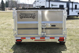 5' x 10' Enbeck Single Axle 2.5 Ton Aluminum Dump Trailer w/ Aluminum Rims Speedway Trailers Guelph Cambridge Kitchener Ontario Canada