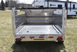5' x 10' Enbeck Single Axle 2.5 Ton Aluminum Dump Trailer w/ Aluminum Rims Speedway Trailers Guelph Cambridge Kitchener Ontario Canada