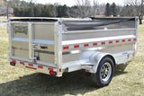 5' x 10' Enbeck Single Axle 2.5 Ton Aluminum Dump Trailer w/ Aluminum Rims Speedway Trailers Guelph Cambridge Kitchener Ontario Canada
