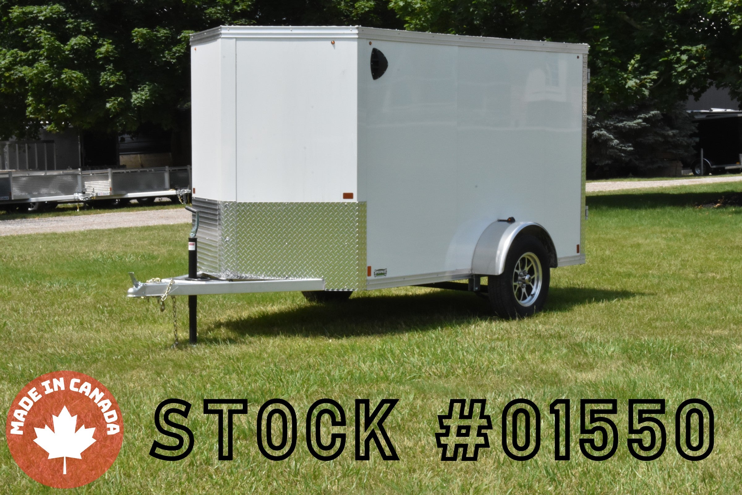5' x 10' Enbeck Single Axle Aluminum Enclosed Cargo Trailer (2025)