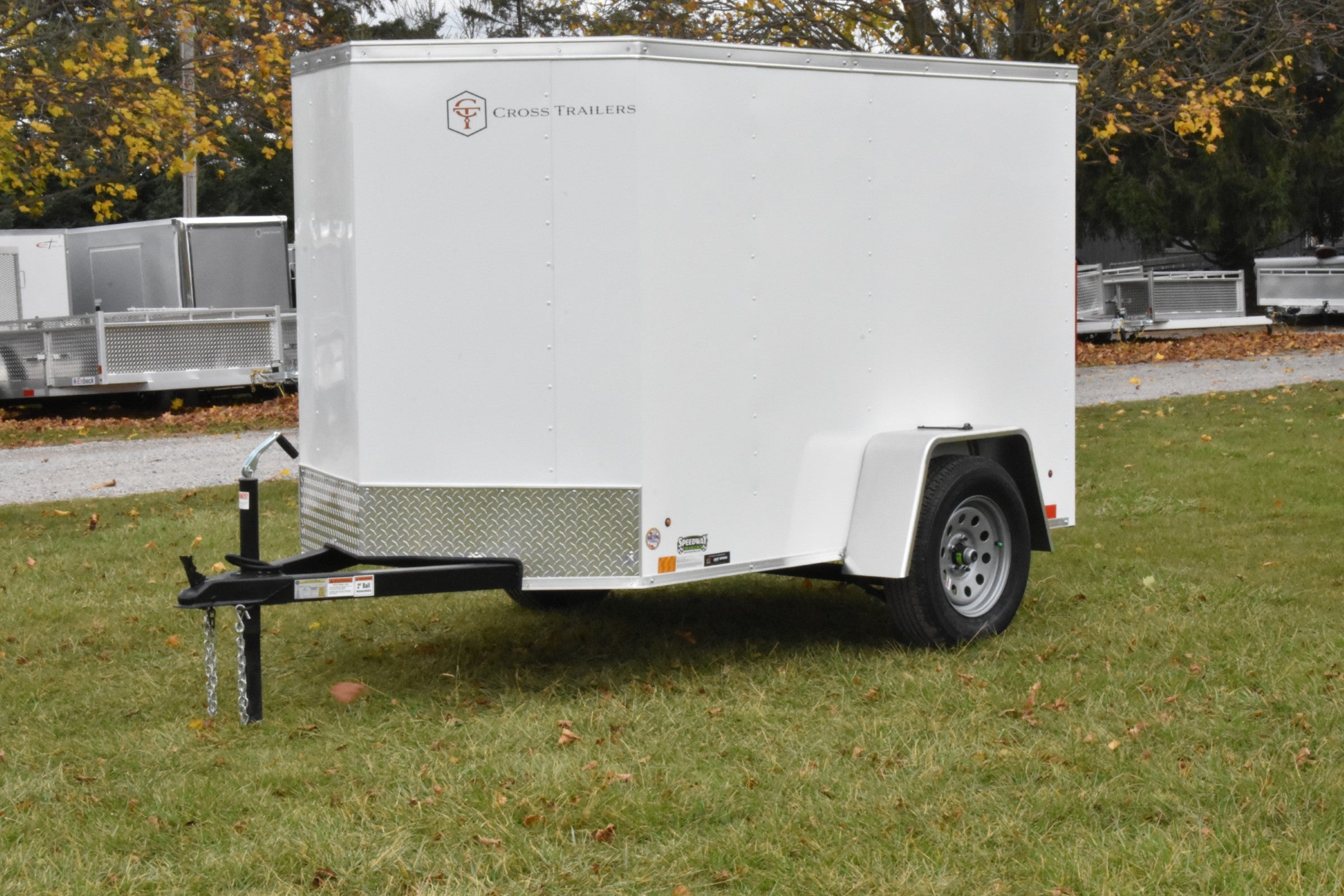 5' x 8' Cross Beta Series Single Axle Enclosed Cargo Trailer Speedway Trailers Guelph Cambridge Kitchener Ontario Canada