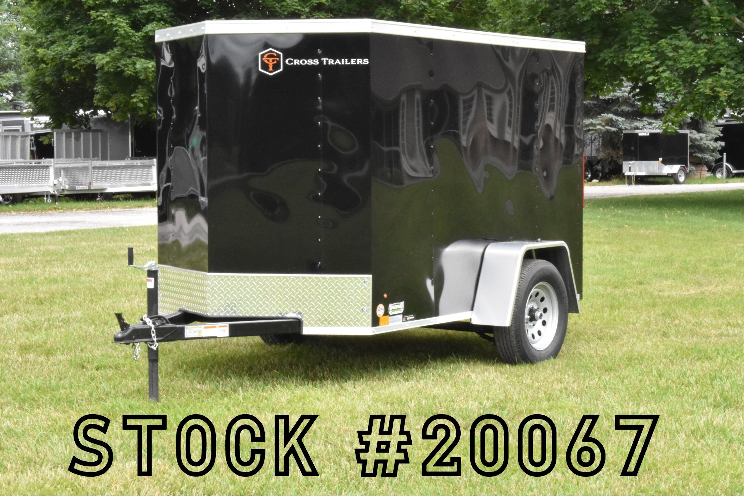 5' x 8' Cross Beta Series Single Axle Enclosed Cargo Trailer Speedway Trailers Guelph Cambridge Kitchener Ontario Canada