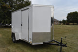 6' x 10' Cross Alpha Series Single Axle Steel Enclosed Cargo Trailer Speedway Trailers Guelph Cambridge Kitchener Ontario Canada