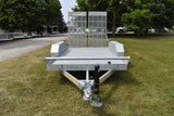 6' x 12' One-Sixteen Tandem Axle Flatdeck Scissor Lift Trailer Speedway Trailers Guelph Cambridge Kitchener Ontario Canada