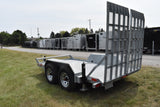 6' x 12' One-Sixteen Tandem Axle Flatdeck Scissor Lift Trailer Speedway Trailers Guelph Cambridge Kitchener Ontario Canada