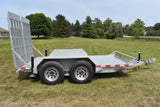 6' x 12' One-Sixteen Tandem Axle Flatdeck Scissor Lift Trailer Speedway Trailers Guelph Cambridge Kitchener Ontario Canada