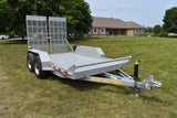 6' x 12' One-Sixteen Tandem Axle Flatdeck Scissor Lift Trailer Speedway Trailers Guelph Cambridge Kitchener Ontario Canada