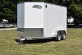 7' x 12' Gator Elite Tandem Axle Enclosed Galvanized Cargo Trailer Speedway Trailers Guelph Cambridge Kitchener Ontario Canada