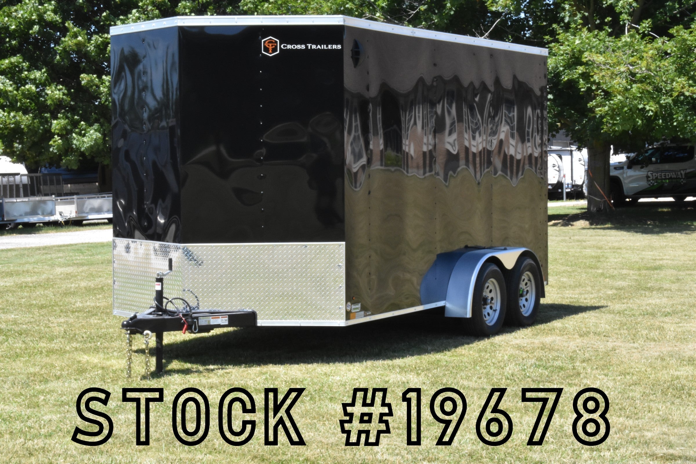 7' x 14' Cross Beta Series Tandem Axle Enclosed Cargo Trailer Speedway Trailers Guelph Cambridge Kitchener Ontario Canada