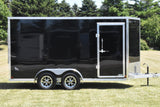 7' x 14' Enbeck Tandem Axle Enclosed Aluminum Cargo Trailer Speedway Trailers Guelph Cambridge Kitchener Ontario Canada