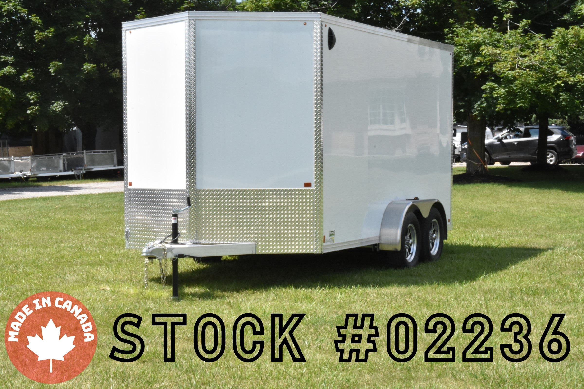 7' x 14' Enbeck Tandem Axle Enclosed Aluminum Cargo Trailer Speedway Trailers Guelph Cambridge Kitchener Ontario Canada