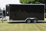 7.5' x 16' Cross Alpha Series Tandem Axle Steel Enclosed Cargo Trailer Speedway Trailers Guelph Cambridge Kitchener Ontario Canada