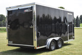 7.5' x 16' Cross Alpha Series Tandem Axle Steel Enclosed Cargo Trailer Speedway Trailers Guelph Cambridge Kitchener Ontario Canada