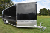 7.5' x 22' Alcom Express Tandem Axle Enclosed Snowmobile Trailer Speedway Trailers Guelph Cambridge Kitchener Ontario Canada