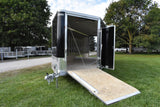 7.5' x 22' Alcom Express Tandem Axle Enclosed Snowmobile Trailer Speedway Trailers Guelph Cambridge Kitchener Ontario Canada