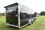 7.5' x 22' Alcom Express Tandem Axle Enclosed Snowmobile Trailer Speedway Trailers Guelph Cambridge Kitchener Ontario Canada