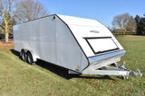 7.5' x 22' Alcom Express Tandem Axle Enclosed Snowmobile Trailer Speedway Trailers Guelph Cambridge Kitchener Ontario Canada
