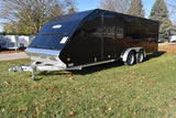 7.5' x 22' Alcom Express Tandem Axle Enclosed Snowmobile Trailer Speedway Trailers Guelph Cambridge Kitchener Ontario Canada
