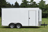 8.5' x 16' Cross Alpha Series Tandem Axle Enclosed Cargo Trailer with translucent Roof Speedway Trailers Guelph Cambridge Kitchener Ontario Canada