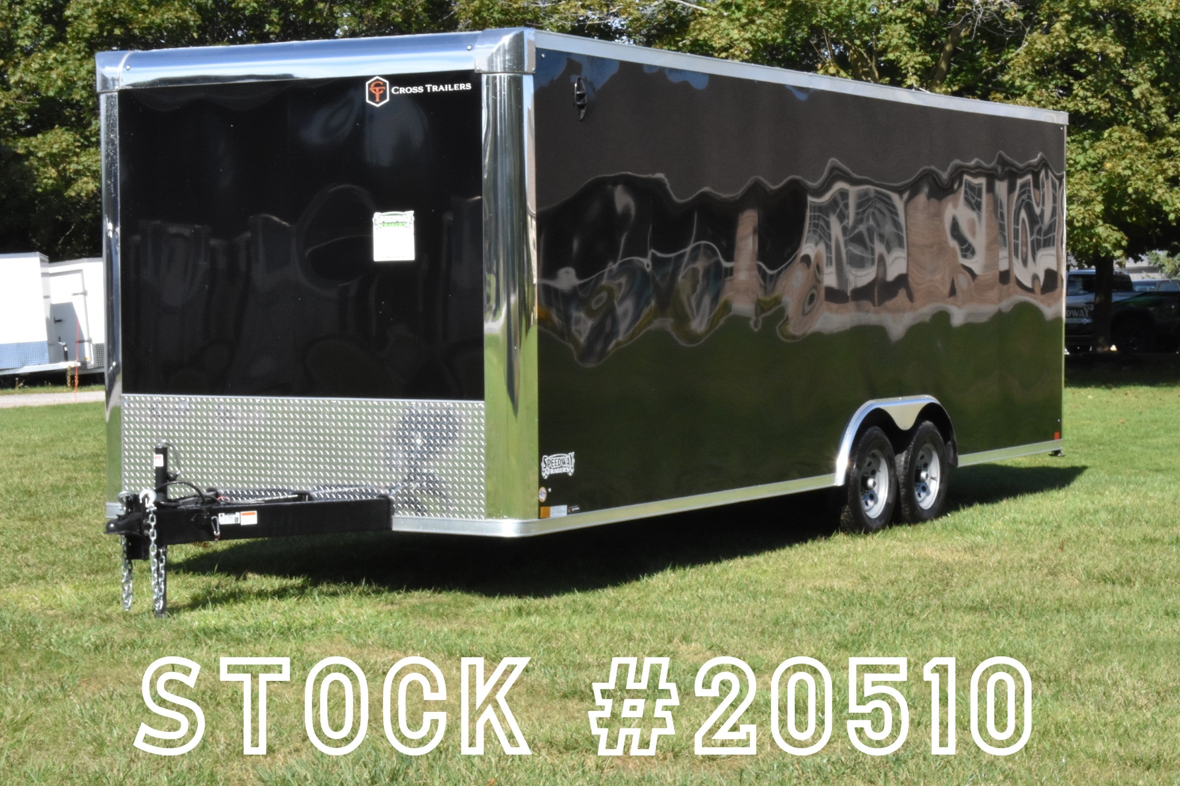 8.5' x 24' Cross Alpha Series Tandem Axle Enclosed Trailer Speedway Trailers Guelph Cambridge Kitchener Ontario Canada