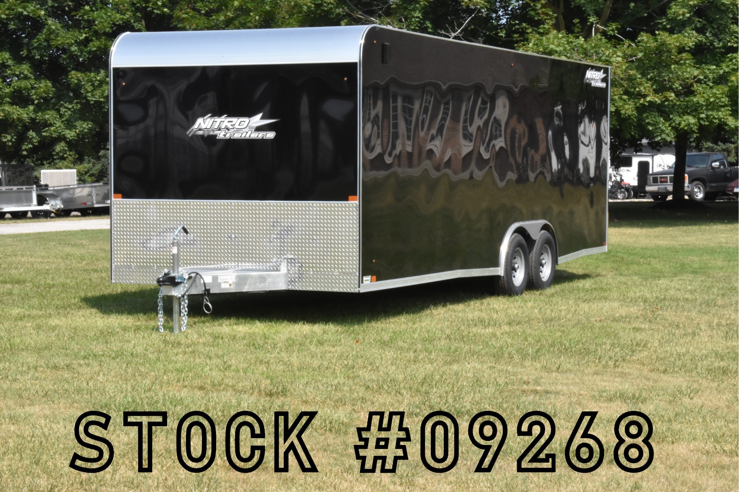 8.5' x 24' Nitro Tandem Axle Enclosed Aluminum Car Hauler Trailer Speedway Trailers Guelph Cambridge Kitchener Ontario Canada