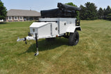 81" x 10' Canyonland Coach Single Axle Steel Overland Camper Trailer White Speedway Trailers Guelph Cambridge Kitchener Ontario Canada