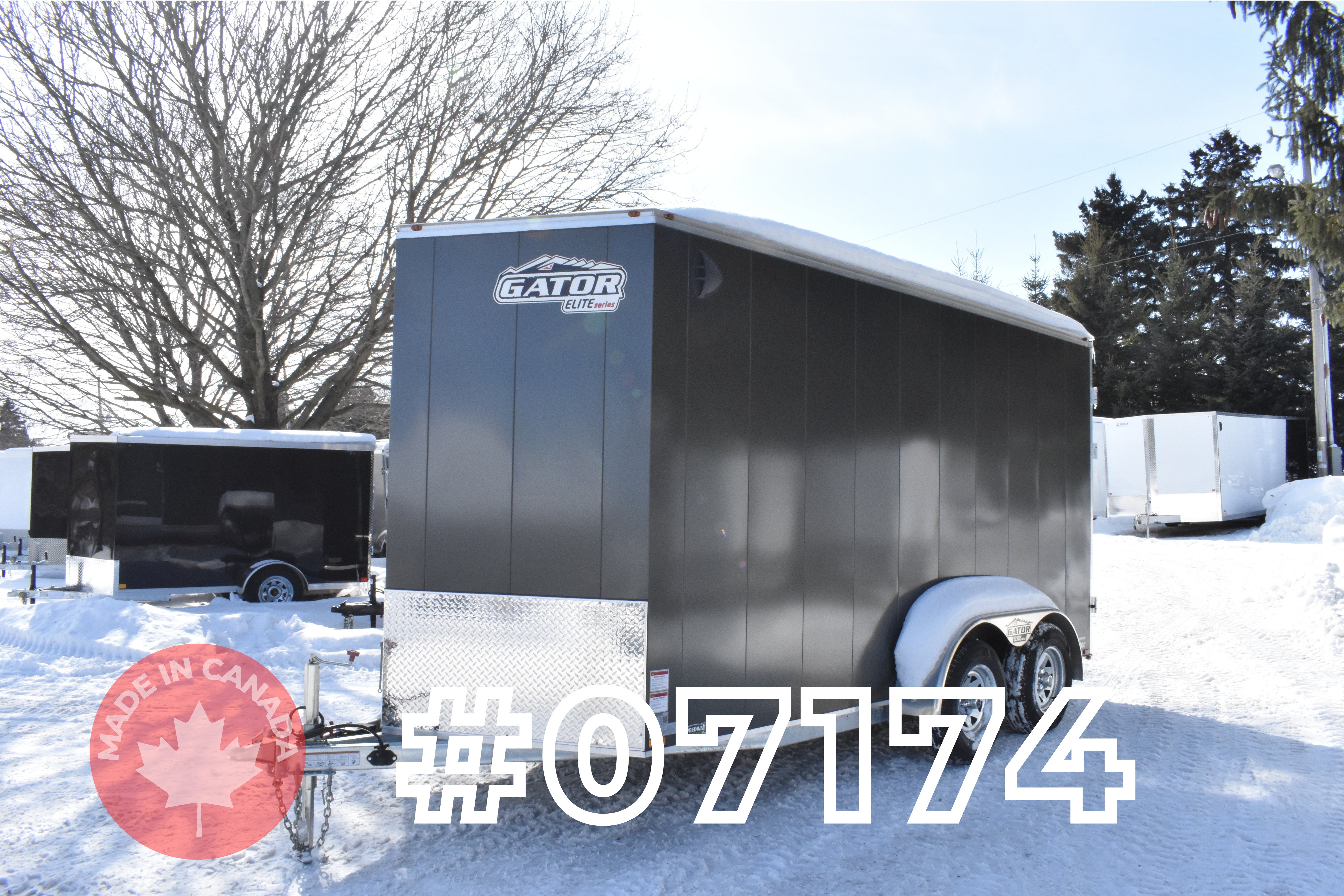 7' x 14' Gator Elite Tandem Axle Enclosed Cargo Trailer w/ Double Doors (2026)