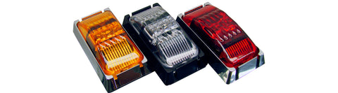 TecNiq S15 PC Clearance Side Marker Lighting - Black (base only)