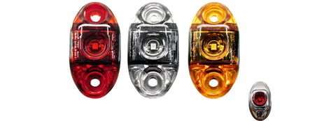 TecNiq S21 Heavy Duty Oval Marker Lamp - Red
