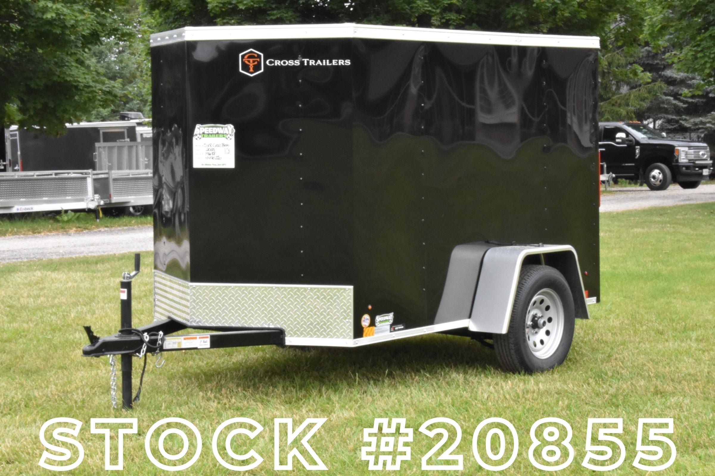 5' x 8' Cross Beta Series Single Axle Steel Enclosed Trailer (2026)