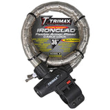 Trimax TG2236SX High Security Armor Plated Stainless Steel Locking Cable (36" Length x 22mm)