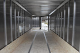 7' x 22' Alcom Xpress Enclosed Aluminum Drive-Through Snowmobile Trailer Speedway Trailers Guelph Cambridge Kitchener Ontario Canada