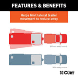 Curt TRUTRACK 4 Point Weight Distribution Hitch w/ 4X Sway Control - 8-10K / 2" Shank - Speedway Trailers Guelph Cambridge Kitchener Ontario Canada