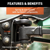 Curt TRUTRACK 4 Point Weight Distribution Hitch w/ 4X Sway Control - 8-10K / 2" Shank - Speedway Trailers Guelph Cambridge Kitchener Ontario Canada