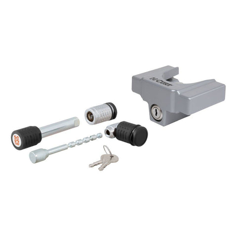 Curt Hitch & Coupler Lock Set - 2" Receiver / 1/2" to 2 1/2" Latch - Speedway Trailers Guelph Cambridge Kitchener Ontario Canada