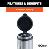 Curt 5/8" Hitch Lock - 2" Receiver / Chrome - Speedway Trailers Guelph Cambridge Kitchener Ontario Canada