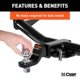 Switch Ball Trailer Ball Set w/ 2" & 2 5/16" Ball - Speedway Trailers Guelph Cambridge Kitchener Ontario Canada