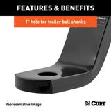 Curt Class 3 Ball Mount / 7.5K / 6 Inch Drop / 2-Inch Shank - Speedway Trailers Guelph Cambridge Kitchener Ontario Canada