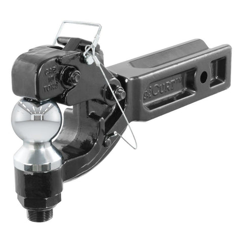 Curt Receiver-Mount Ball & Pintle Hitch - 20K / 2 5/16" Ball / 2 1/2" Shank - Speedway Trailers Guelph Cambridge Kitchener Ontario Canada