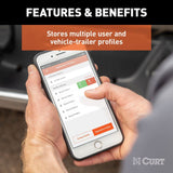 Curt Echo Mobile Bluetooth®️ Trailer Brake Controller - 7-Way - Speedway Trailers Guelph Cambridge Kitchener Ontario Canada